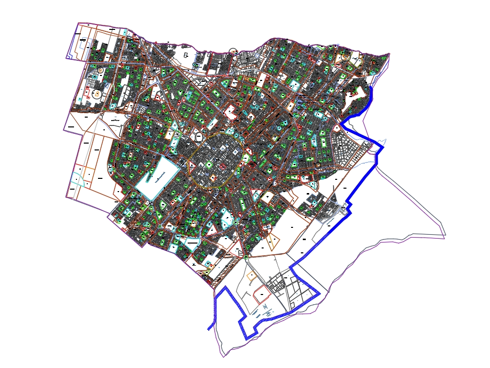 Plano de zoneamento - Trujillo