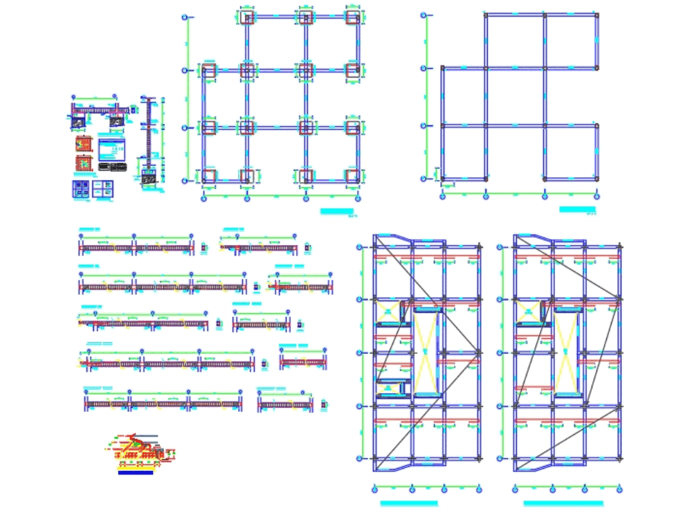 Cimentacion Y Detalles En Autocad Descargar Cad Kb Bibliocad