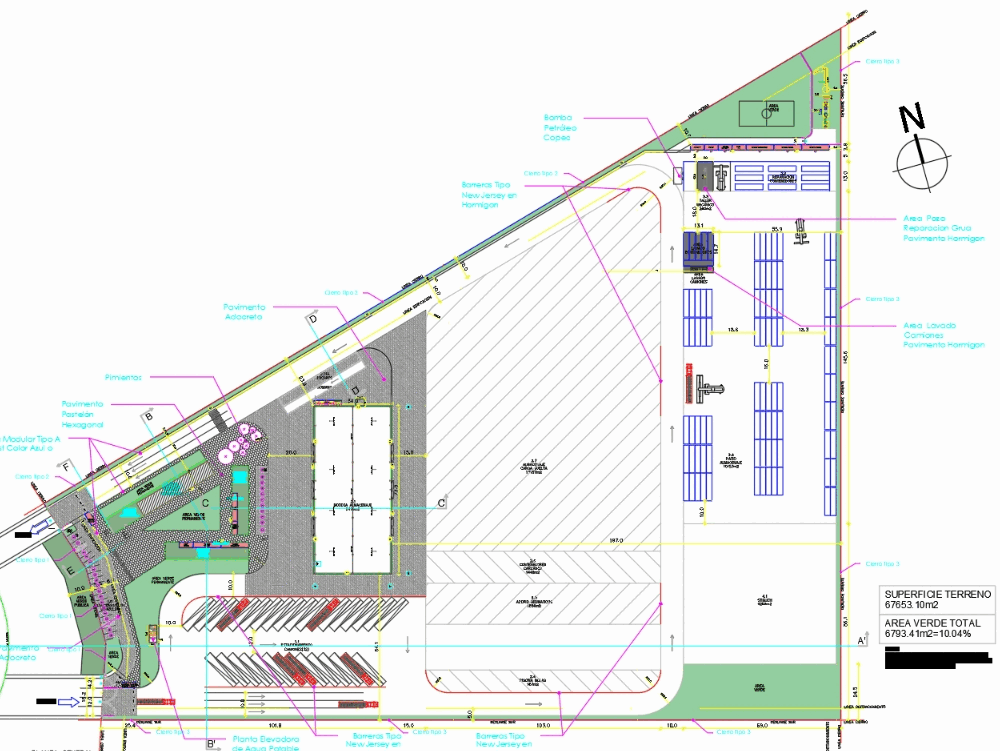 shed general plant project in autocad cad 729.93 kb