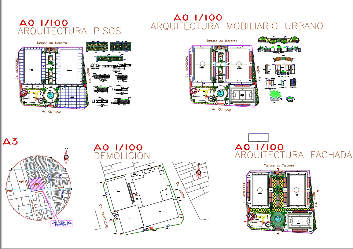 Architektur Sportkomplex