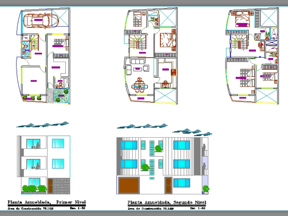 Commercial housing 3 levels