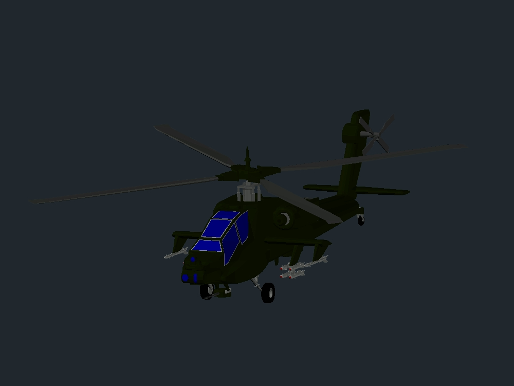 Apache helocopter