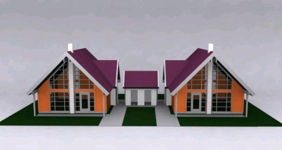 TWO FLOOR HOUSE 3D PROJECT
