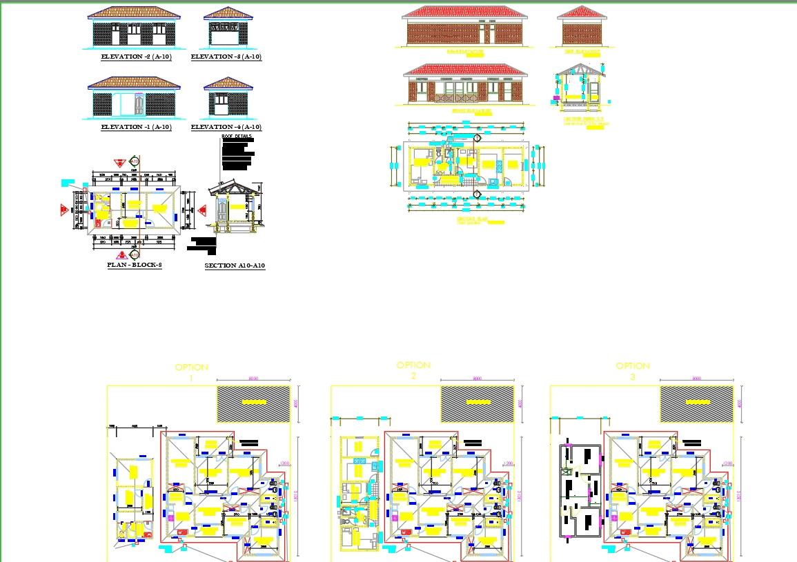 Casa residencial en AutoCAD | Descargar CAD (1.94 MB) | Bibliocad