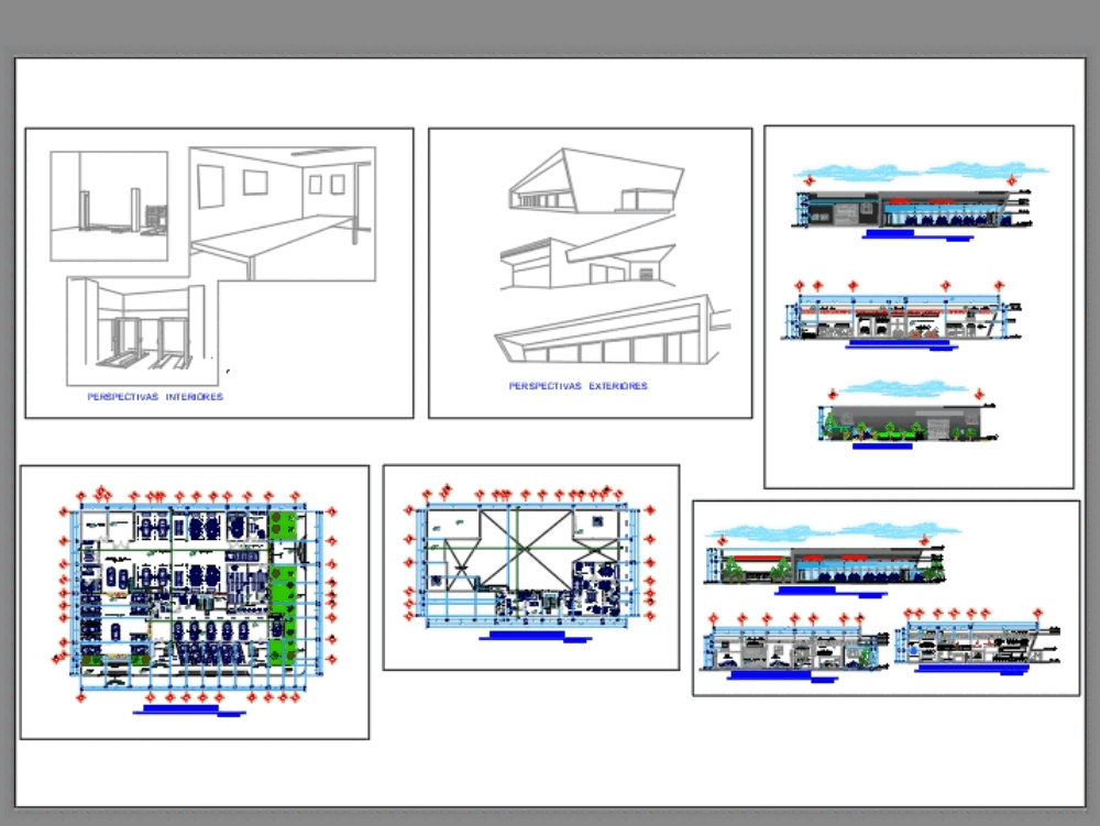 Taller Automotriz En Autocad Descargar Cad 235 Mb Bibliocad 8615