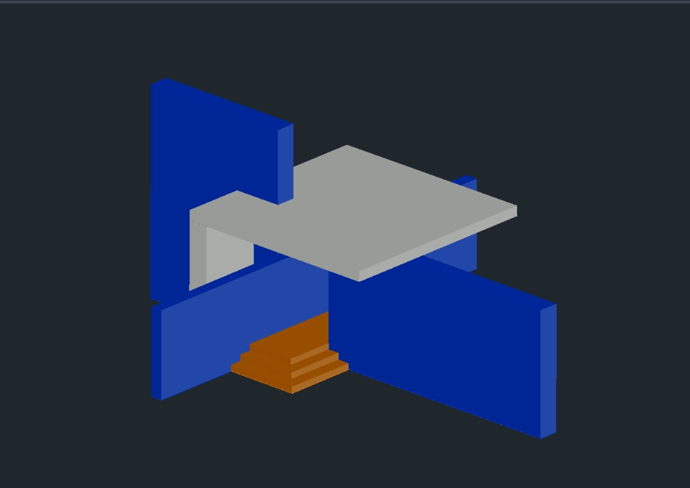 Ejercicio de intersección de sólidos - Modelado 3D