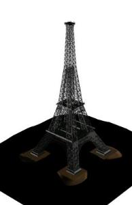 Eiffelturm 3d