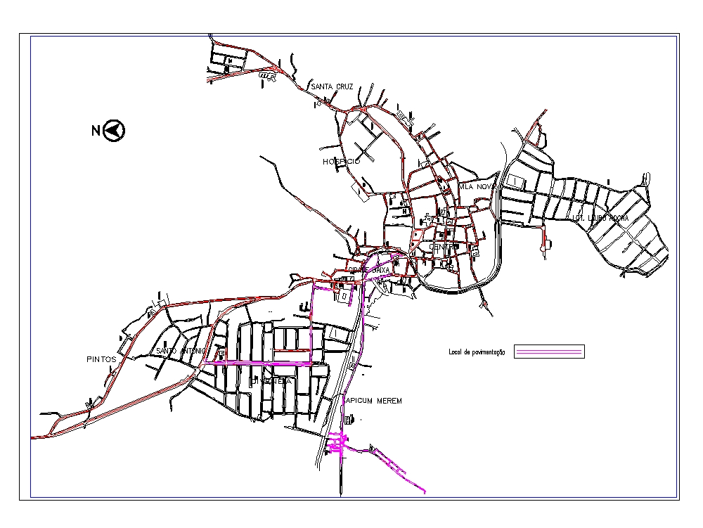 Karte von San Cristobal
