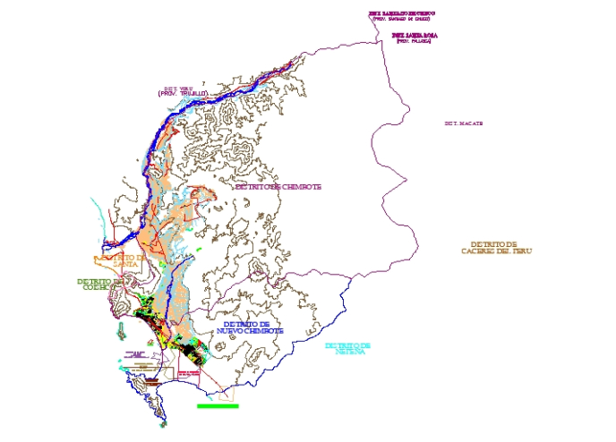 Planos de Chimbote - Peru