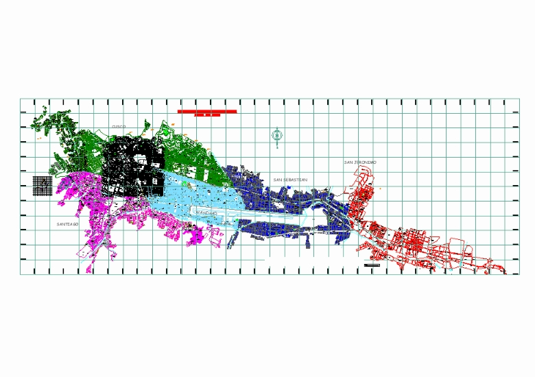 Mapa cadastral de Cusco