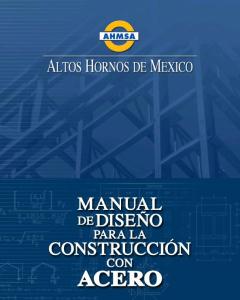 DESIGN MANUAL FOR STEEL cosntruccion Specification Document