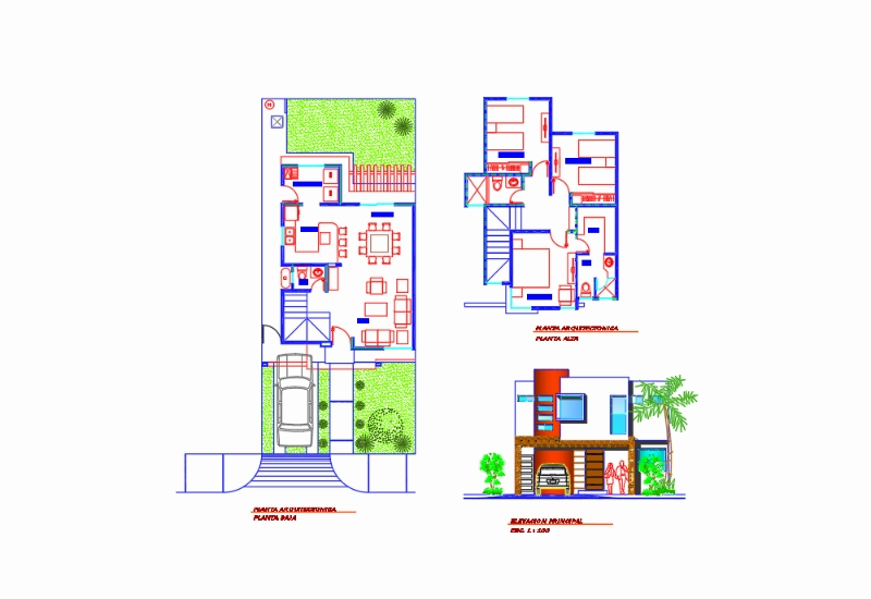 Single-family house 125 m2