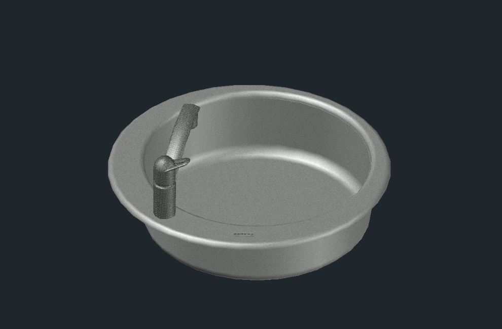3d washbasin
