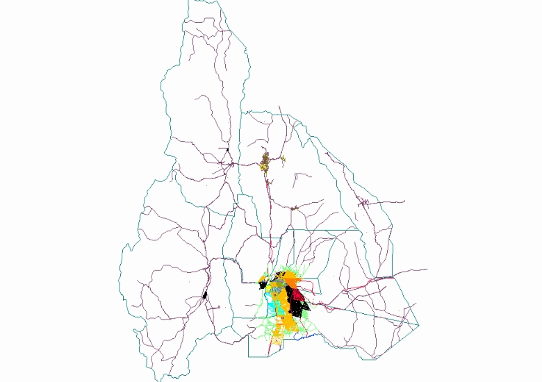 Mapa San Juan - Argentina