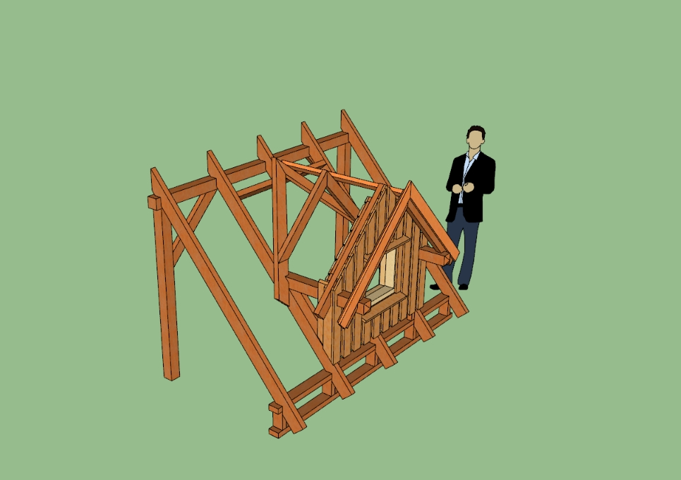 Typical structure of the roof - loft