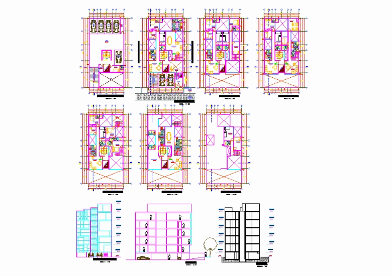 Área habitacional multifamiliar264 m2