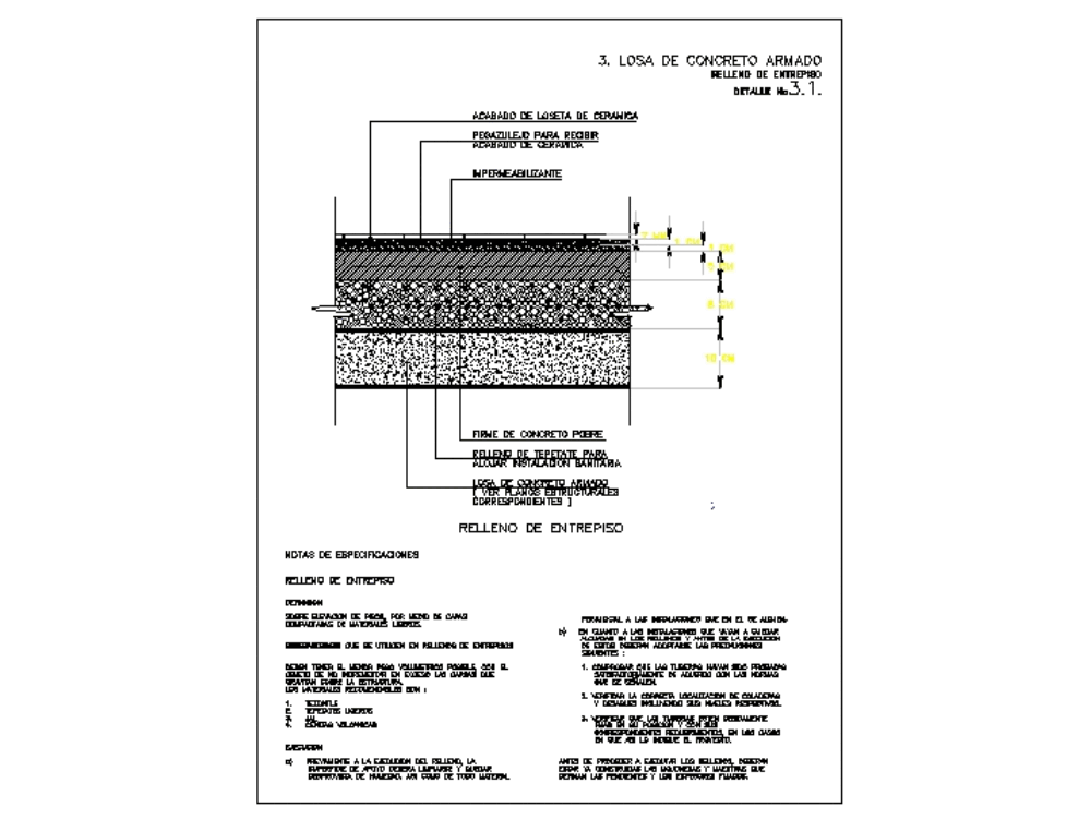 Detalles Constructivos Cad Losa De Hormigon Armado Ar Vrogue Co