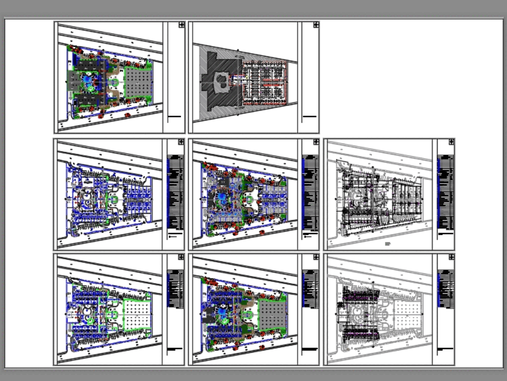 Проект гостиницы dwg