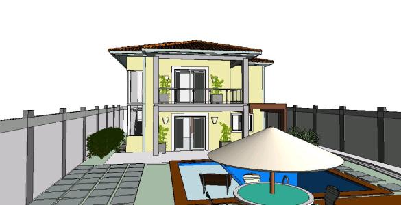 Casa duplex 3D