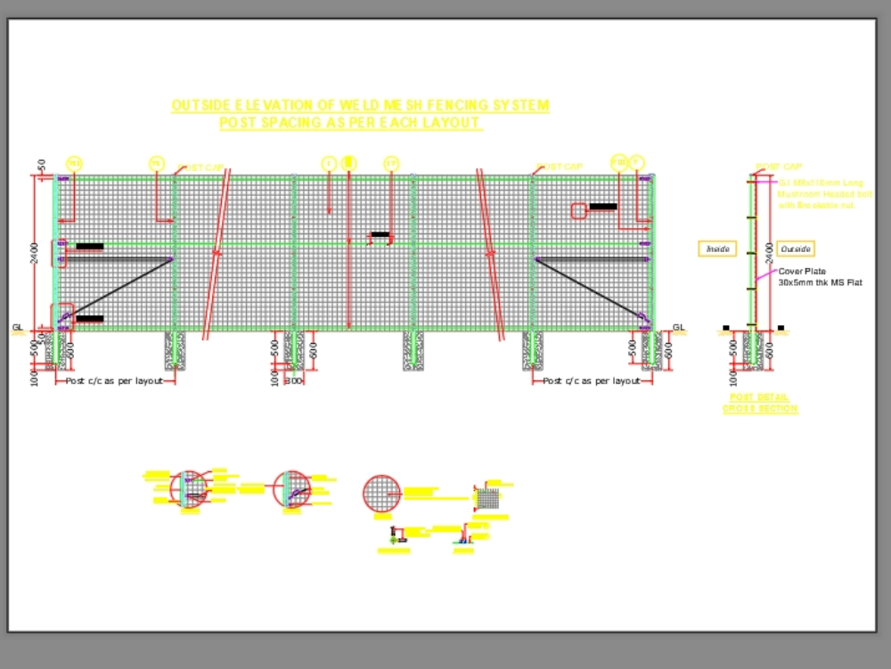 Mesh in AutoCAD, Download CAD free (812.43 KB)