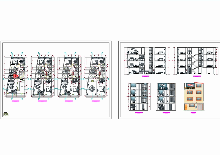 Projet multifamilial.