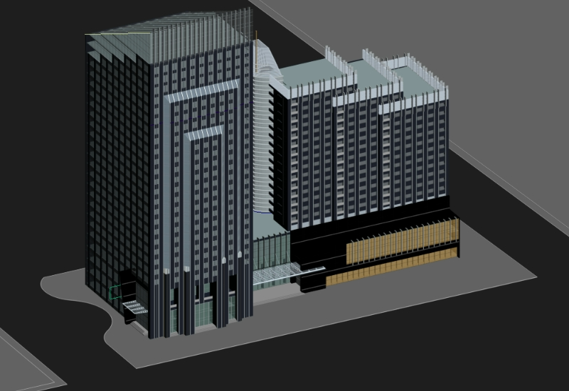 Office building 3D
