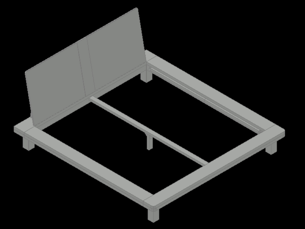 3d bed stand