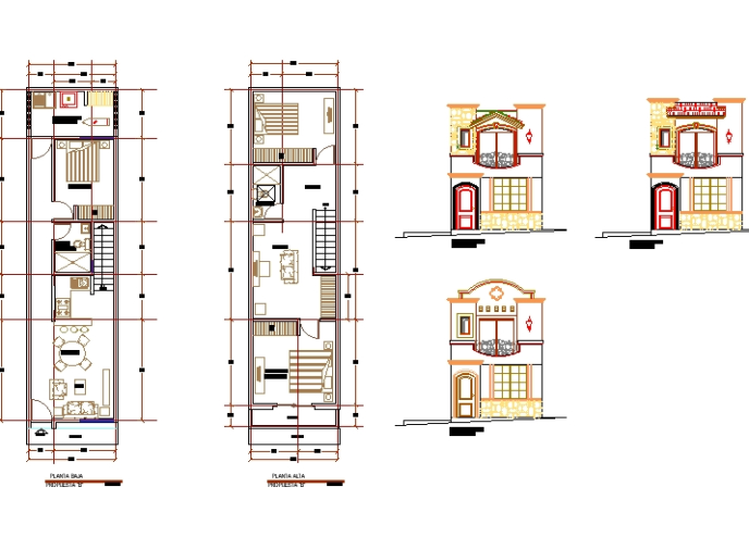 MINIMUM LIVING ROOM HOUSE 2 level .