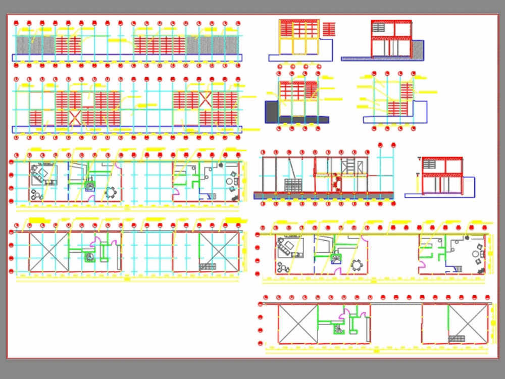 Details eames house in AutoCAD | CAD download (534.52 KB ... electrical plan and layout 