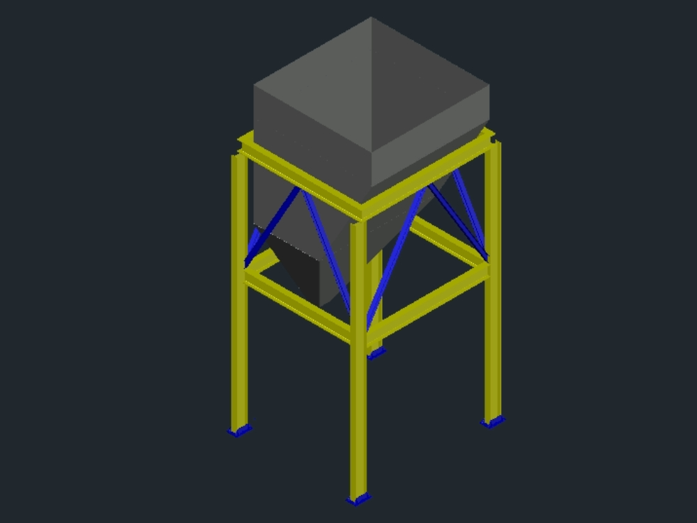 silo supported 3d