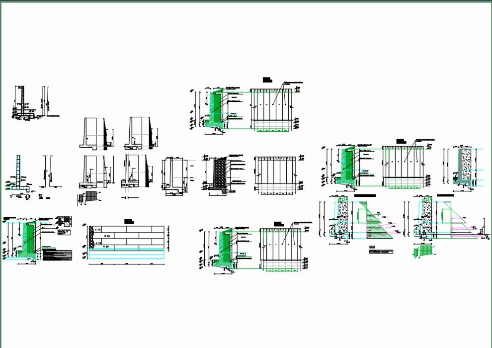 Retaining Wall In Autocad Cad Download 346 83 Kb Bibliocad