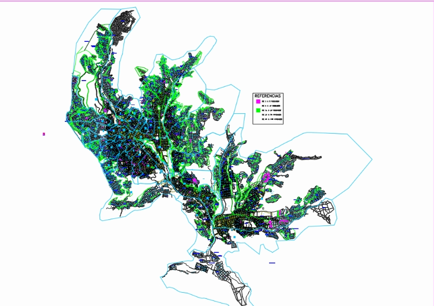 Cartografia de La Paz - Bolívia