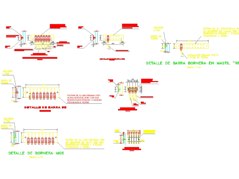 BARS TERMINAL BOARDS