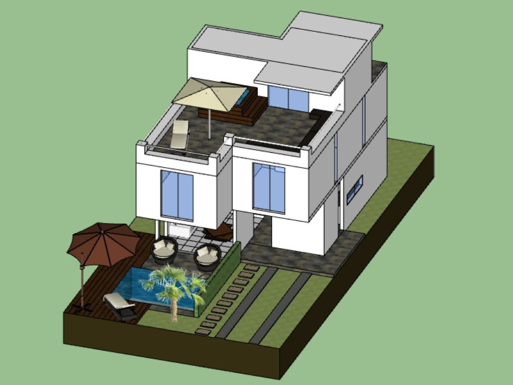 Casa 3D Moderna