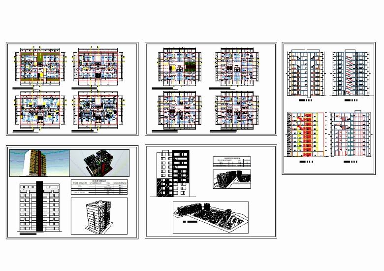 Construção multifamiliar