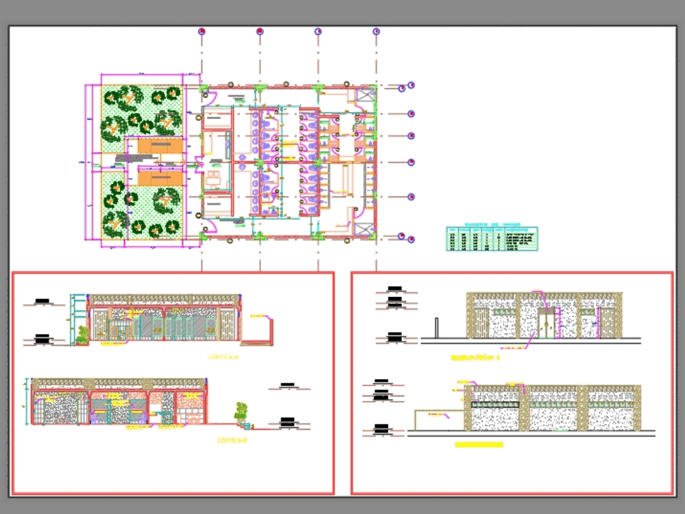 Public toilets and changing rooms in AutoCAD CAD (693.05 KB) Bibliocad