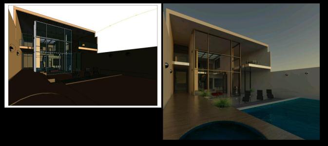 Modelado REVIT - Casa Cristal - 3D