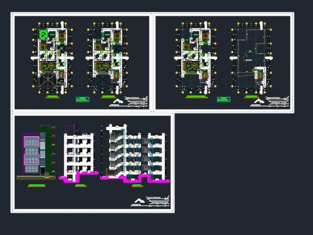 Vivienda Multifamiliar En Autocad Descargar Cad 1 59 Mb Bibliocad Hot Sex Picture 7319