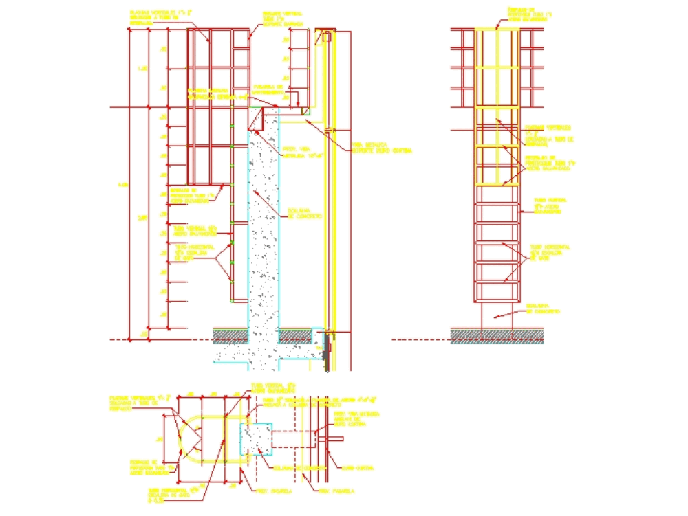 Cat staircase in AutoCAD | CAD download (108.72 KB) | Bibliocad