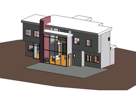 Residence 2 floors - 3D