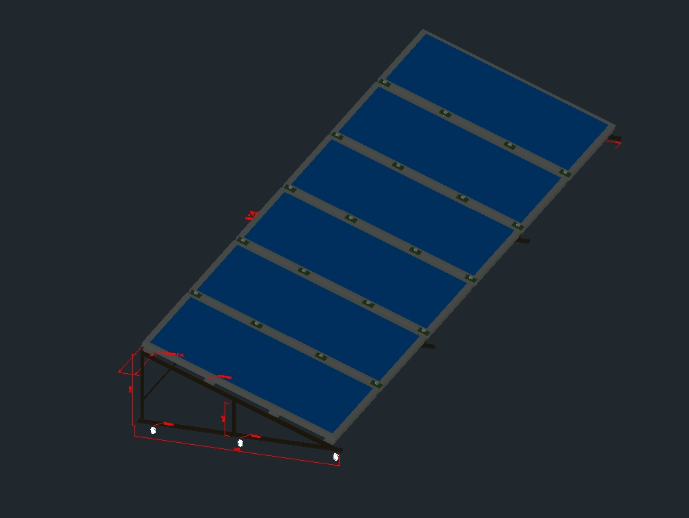 Soporte sistema fotovoltaico