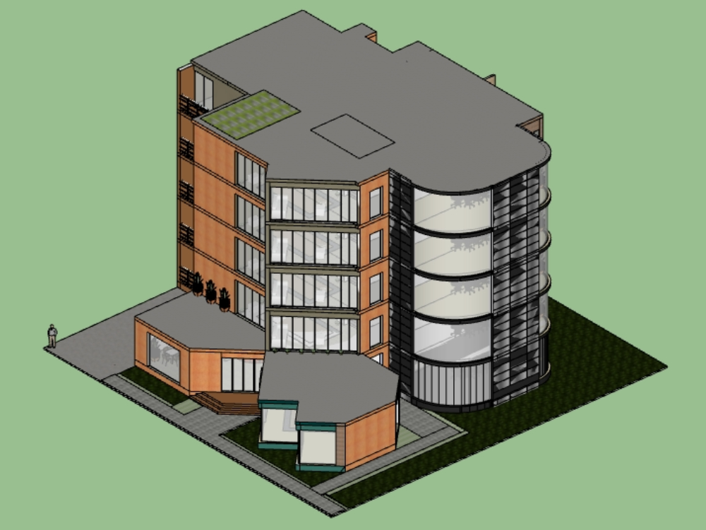3D OFFICE BUILDING