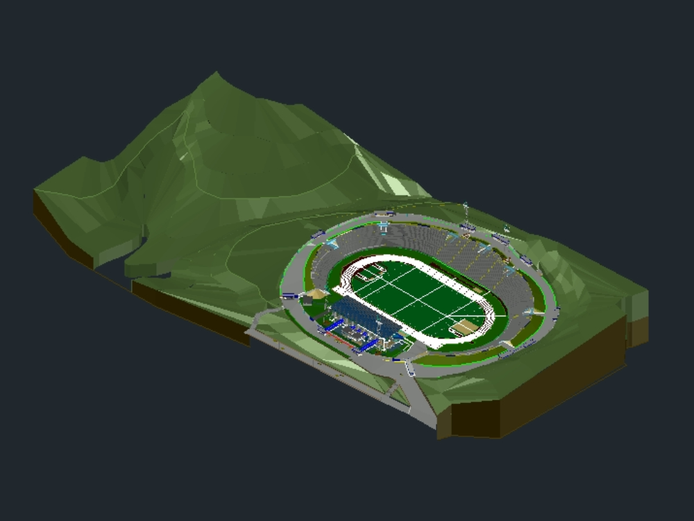 3D-Sportstadion