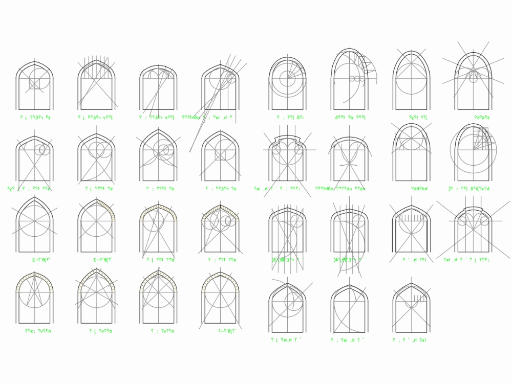 Types of arches