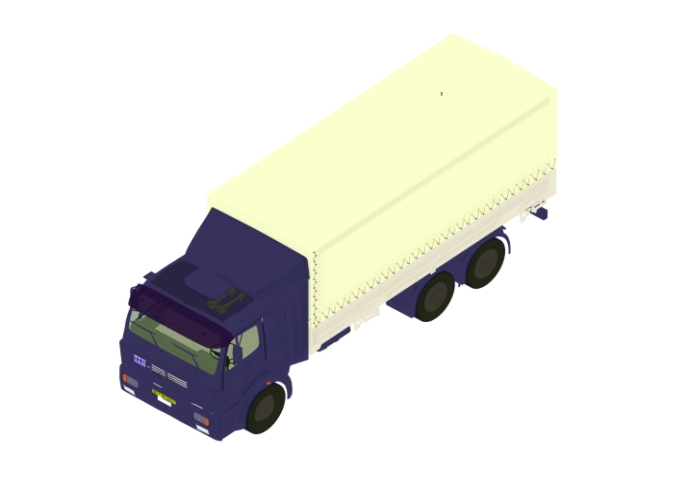 Caminhão em 3D