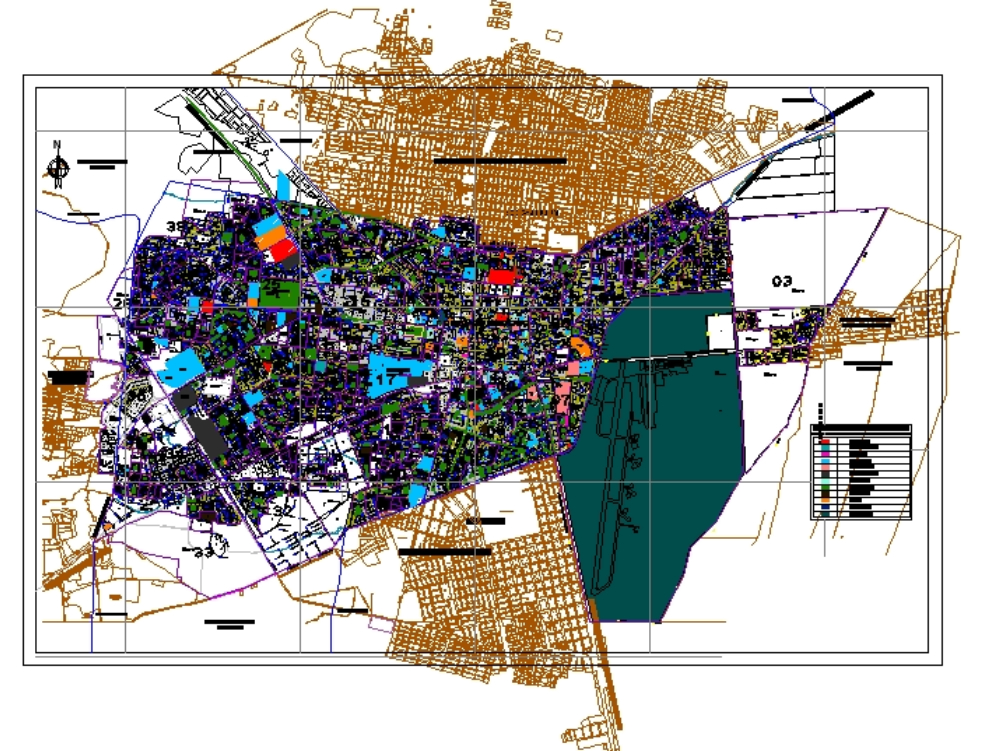 Cadastre of the city of Chiclayo