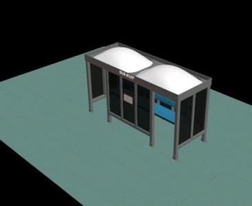 European bus platform 3D Model