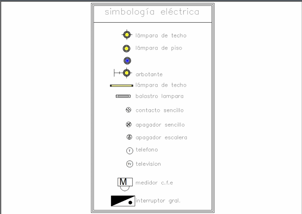 dwg electric autocad symbology cad block bibliocad