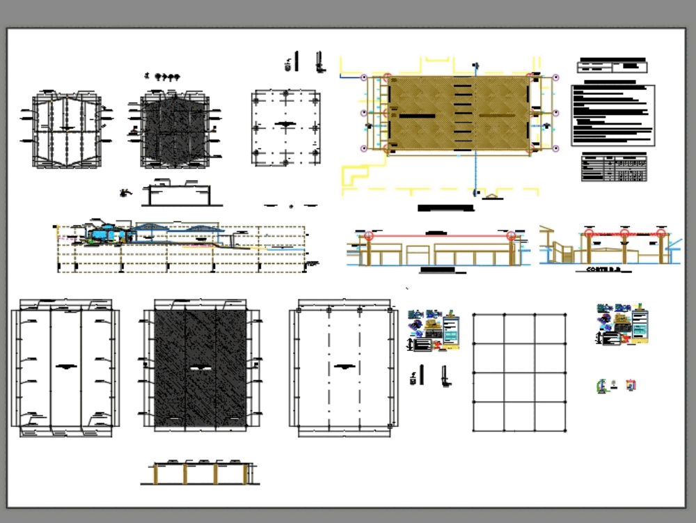 Detalle malla raschel en AutoCAD | Descargar CAD (1.22 MB) | Bibliocad