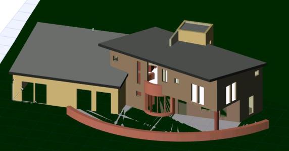 3D cottage
